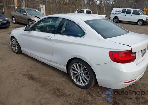 2015 BMW 228I from USA, damaged, VIN WBA1F5C56FV257390